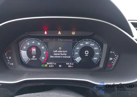 2020 Audi Q3 Premium 45 Tfsi S Line Quattro Tiptronic из США, поврежденный, VIN WA1DECF35L1018377